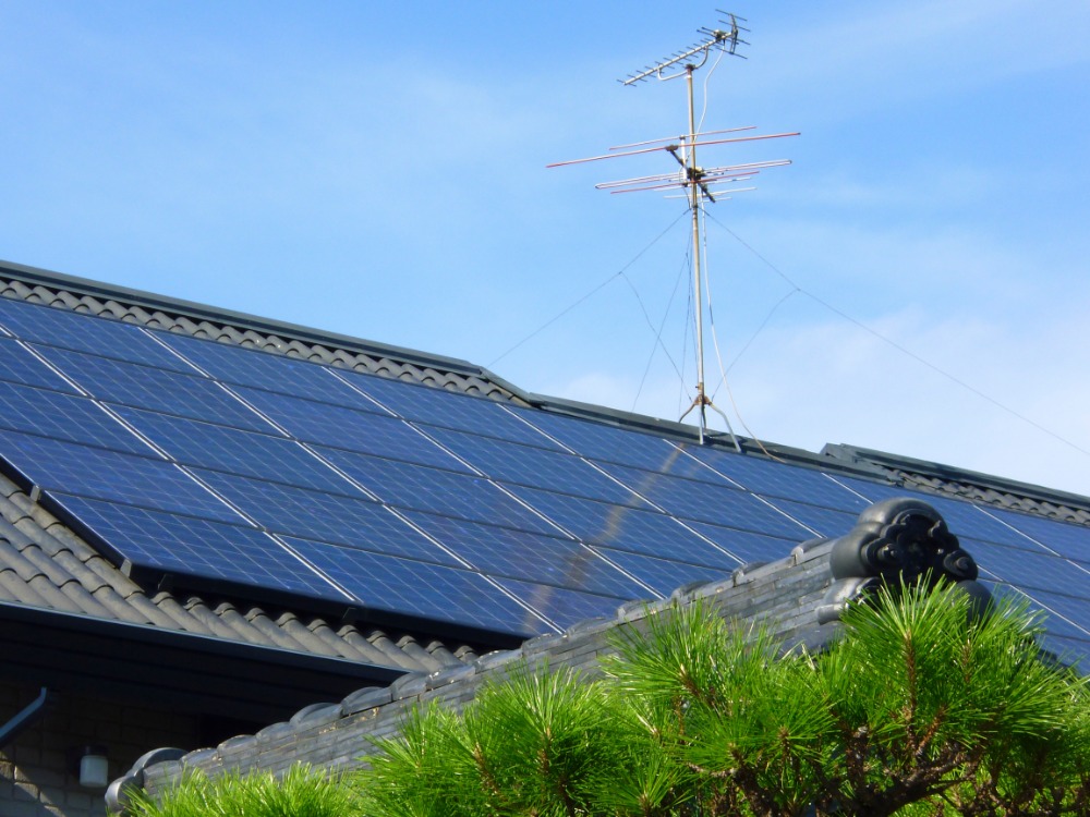 太陽陽光発電システム導入